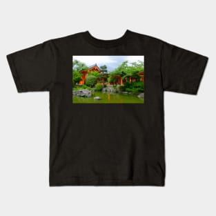 Sanjusangendo Temple Garden Japan Kids T-Shirt